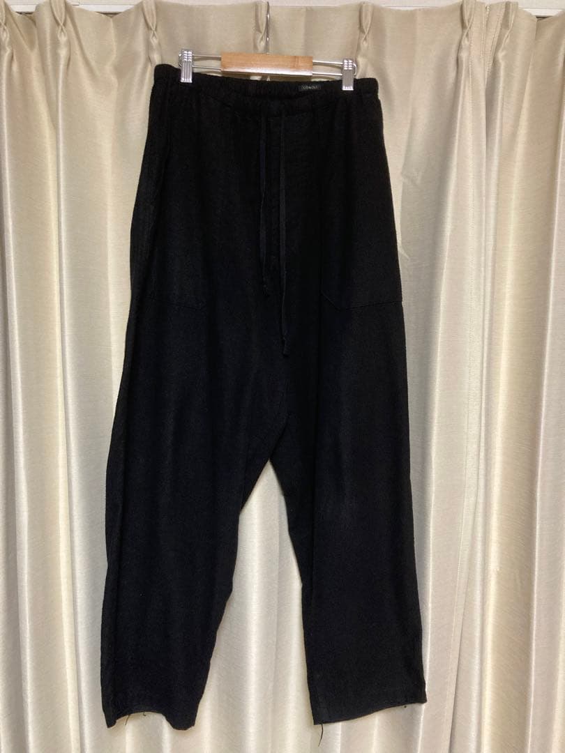 25AW/COMOLI/ コットンネル テーパードパンツ