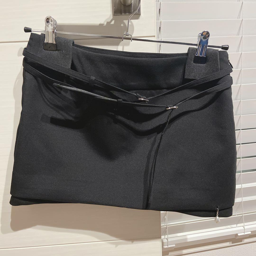 JOSEMOON GRID MINI SKIRT/グリッドミニスカート