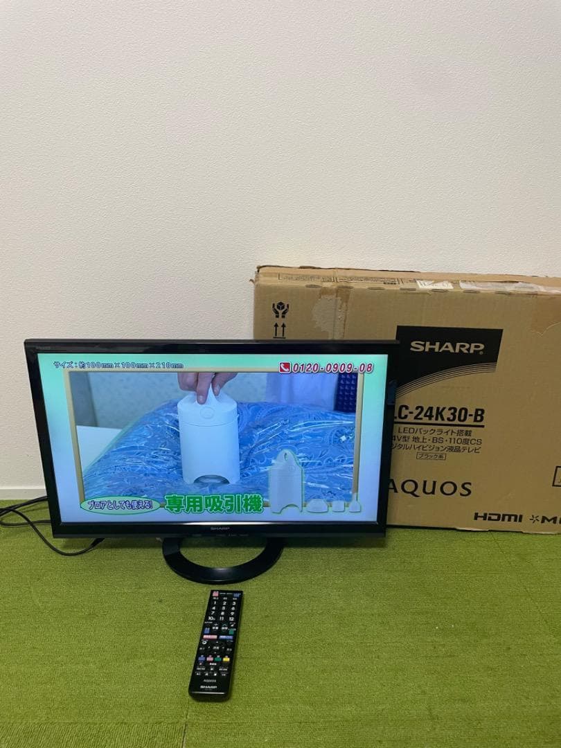 ハヤシ 液晶テレビ 24V型 LC-24K30 外付けHDD対応