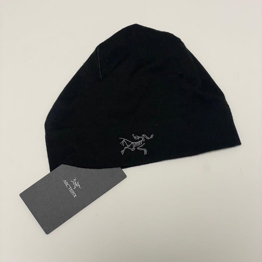 未使用タグ付き　アークテリクス　ロー ライトウェイト ウール トーク　ブラック