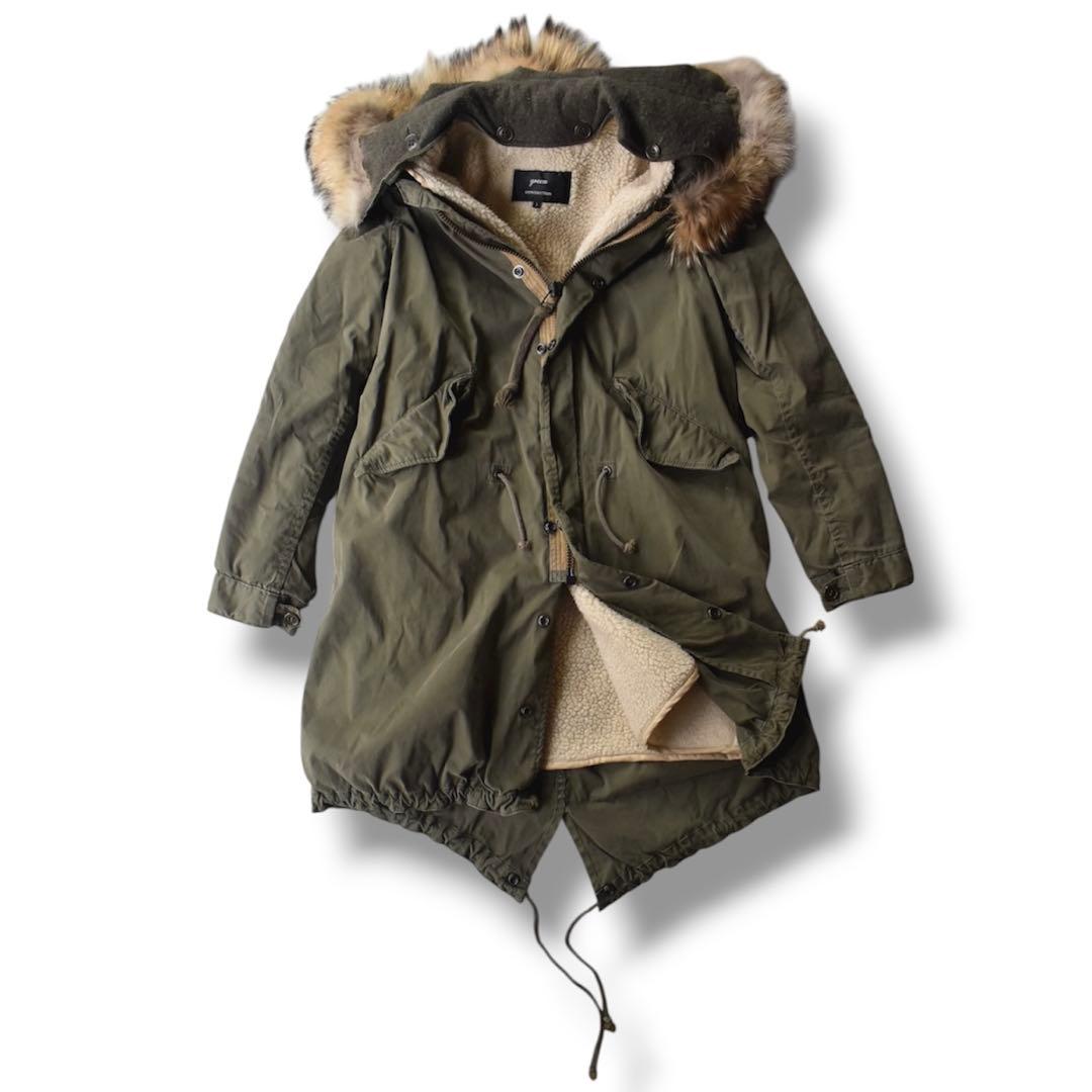 green REPRODUCTIONモッズコート現HYKE M-51型フィッシュ