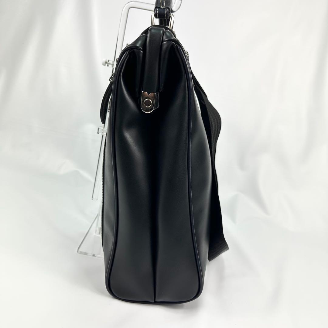 【極美品】豊岡鞄 木和田 2WAY リュックダレスバッ グビジネス 通勤黒A4