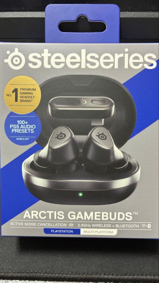 使用期間2時間!! SteelSeries Arctis Gamebuds