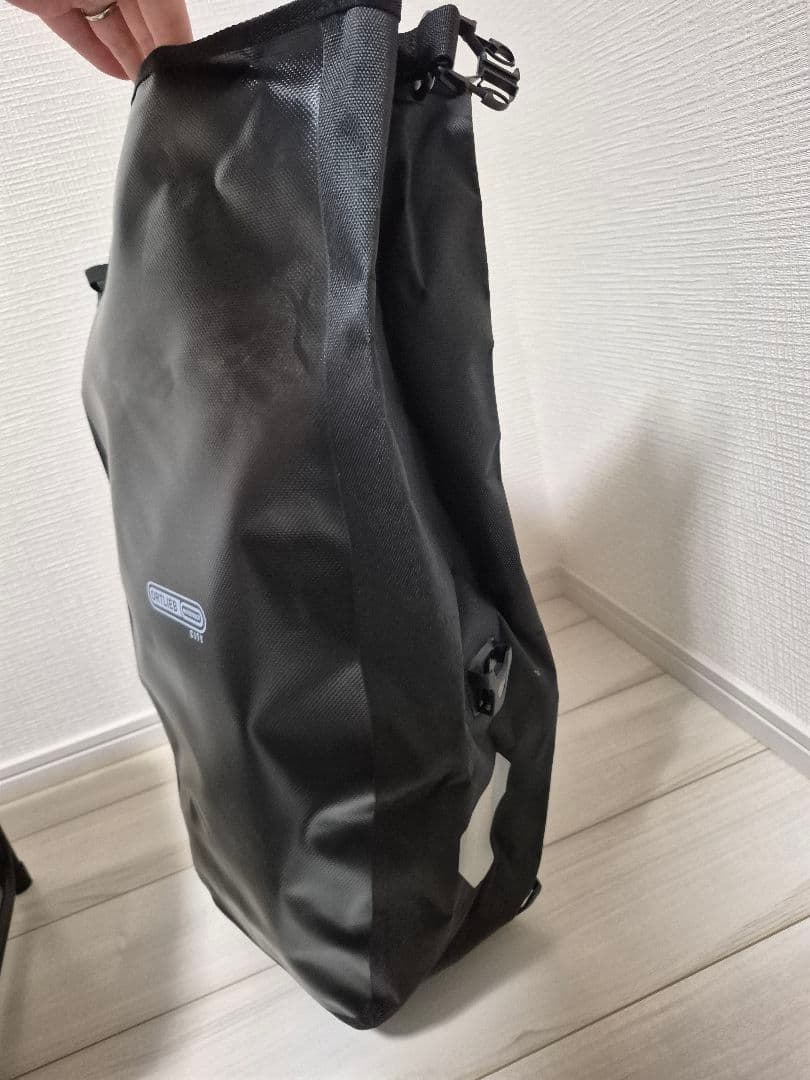 ORTLIEB city オルトリーブ防水サイドバッグ ブラック　片側
