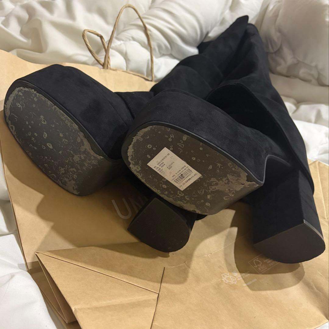 EMODA ルーズフレアカバーフィットブーツ