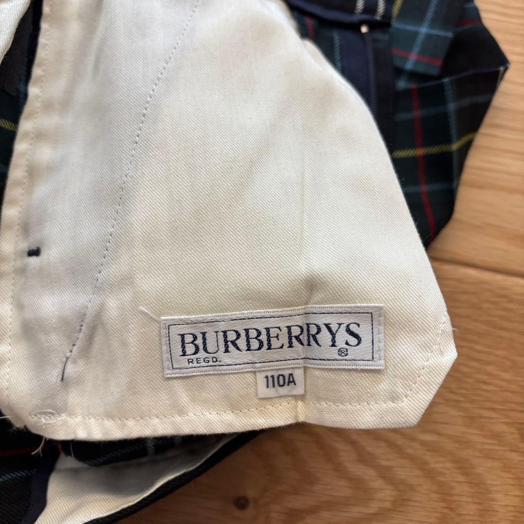 美品　バーバリーセレモニースーツセット　110 金ボタン