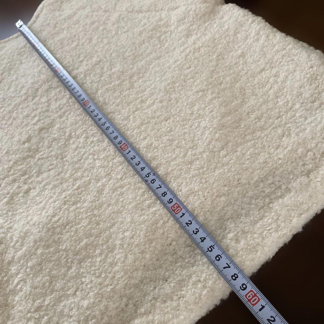 新品タグ付き23区 (洗える)ブークレニット ブルゾン32