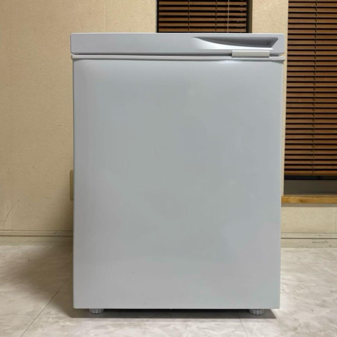 ほぼ未使用 YAMAZEN 冷凍庫 66L 静音 省エネ 温度調節7段階