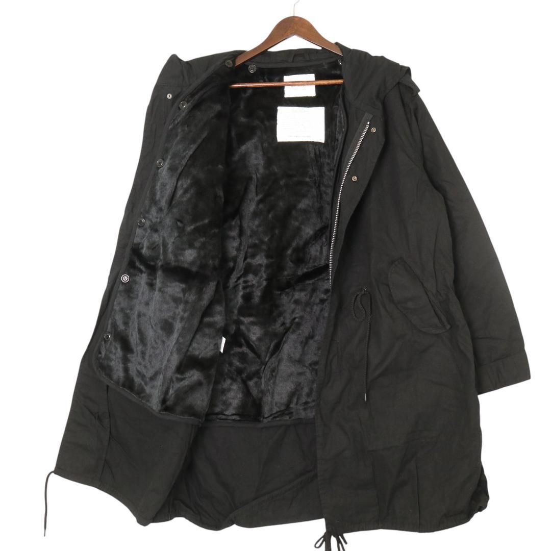 HOUSTON アメリカ軍 M-51 モッズコート S ブラック 新品