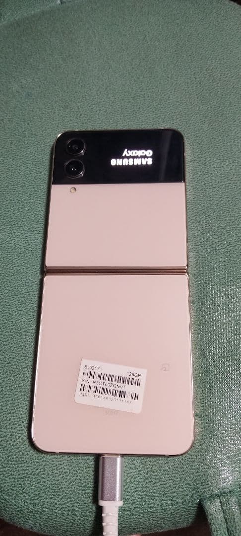 ジャンク品　Samsung Galaxy Z Flip 4 ピンクゴールド