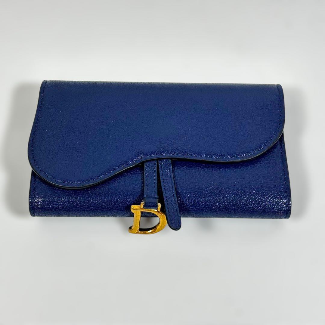 Christian Dior サドル 長財布 鑑定済 正規品