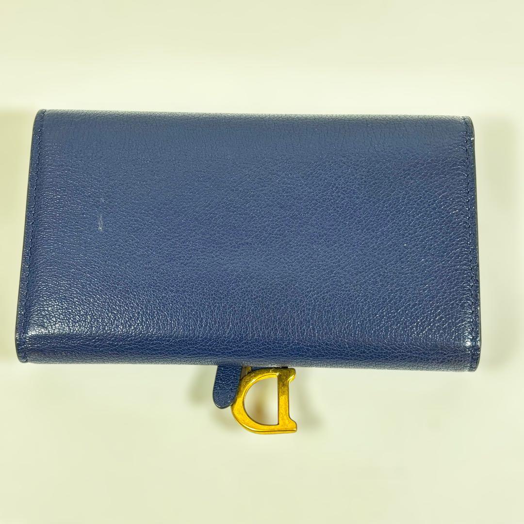 Christian Dior サドル 長財布 鑑定済 正規品