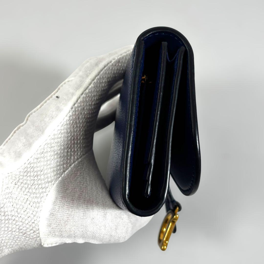 Christian Dior サドル 長財布 鑑定済 正規品