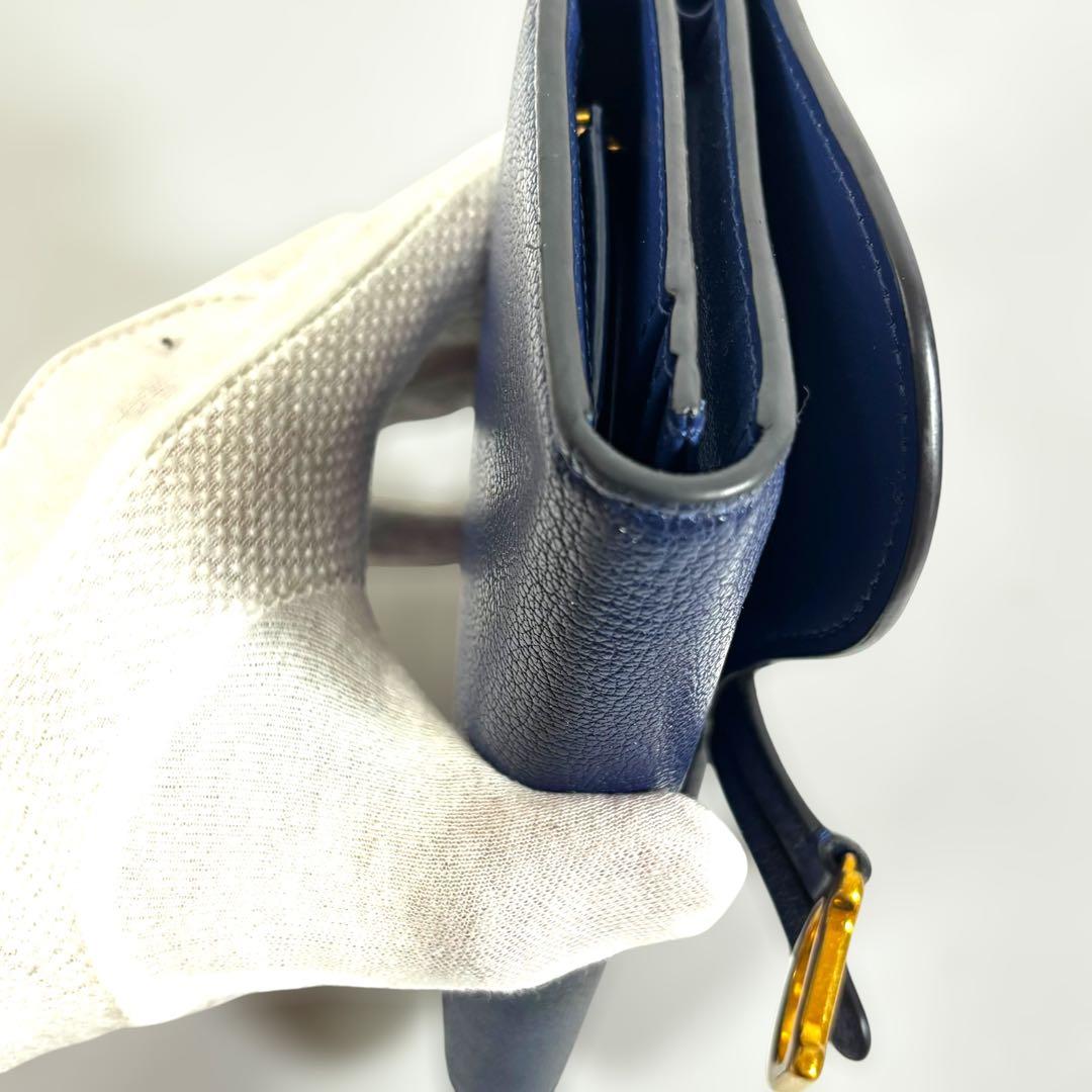 Christian Dior サドル 長財布 鑑定済 正規品