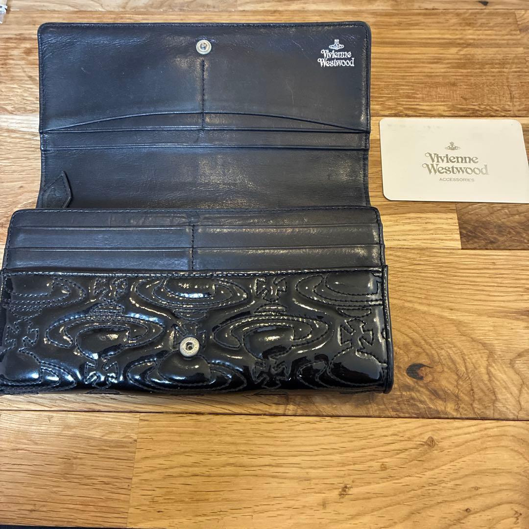 Vivienne Westwood 長財布　ウォレット　黒