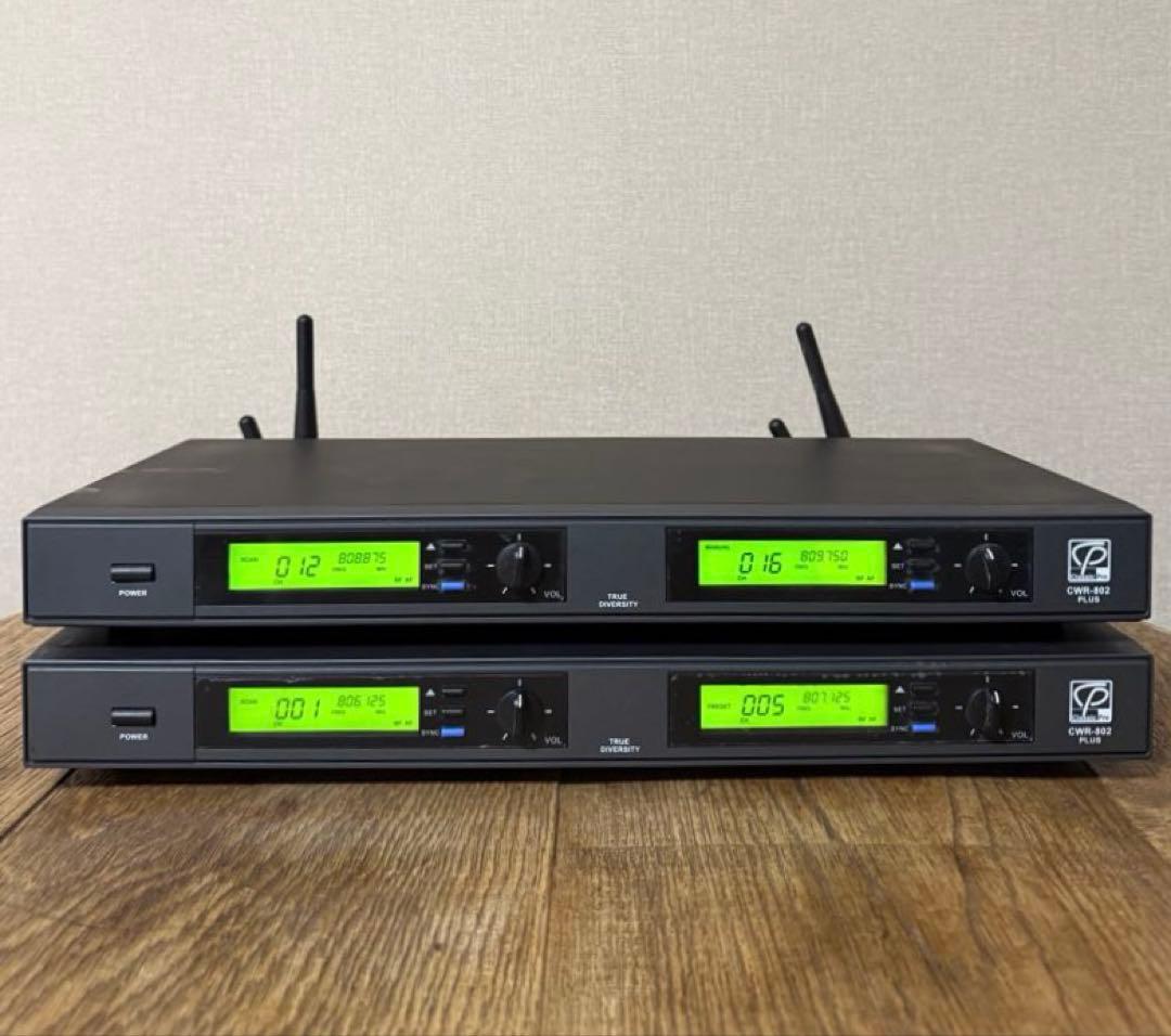 ClassicPro CWR802 ワイヤレス2セット(ワイヤレスマイク4本付)