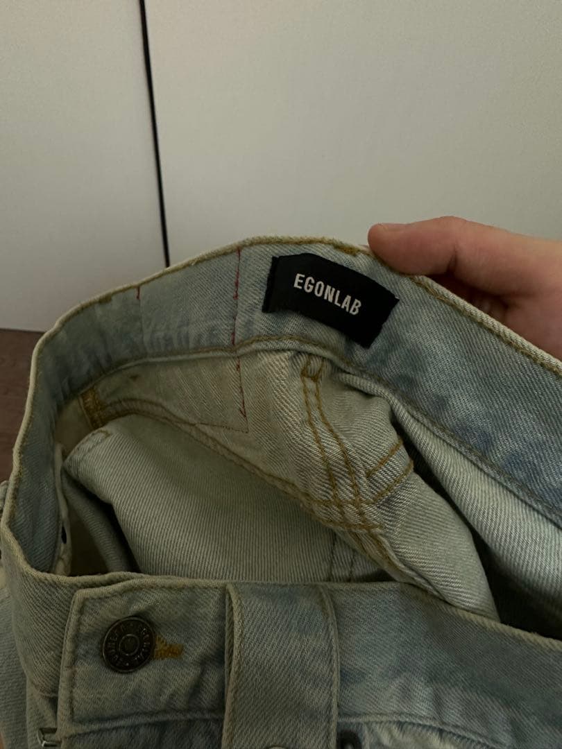 パンツ egonlab 24ss atomic denim