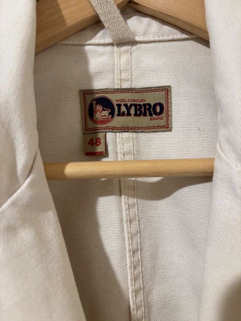 LYBRO ナイジェルケーボン　ダックテーラードジャケット 48 ホワイト