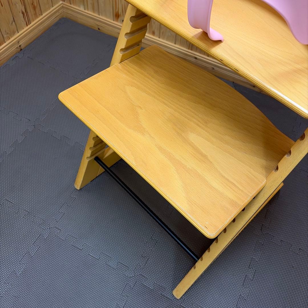 ストッケ トリップ トラップ ベビーチェア ベビーセット ナチュラル S/N3