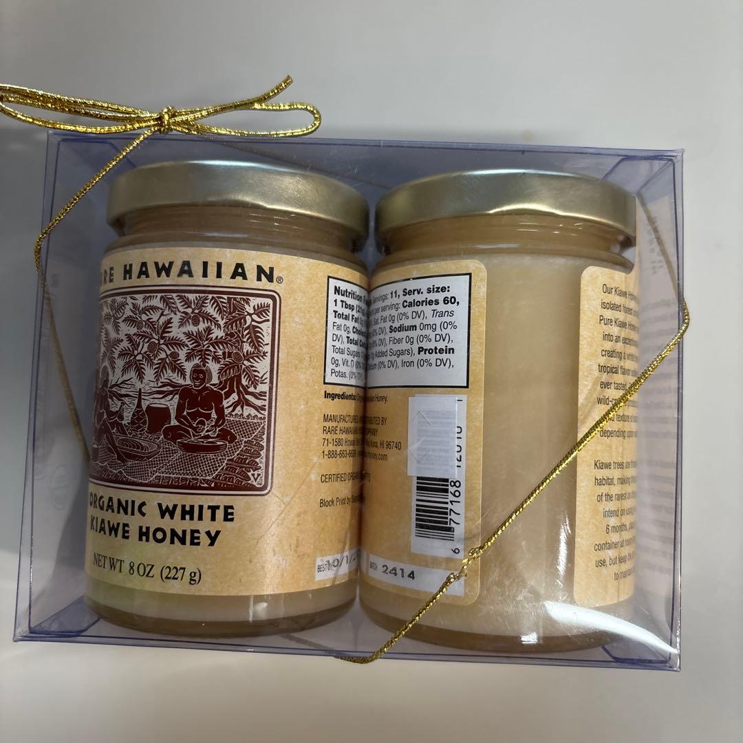 その他 加工食品 Rare Hawaiian Organic White Kiawe Honey