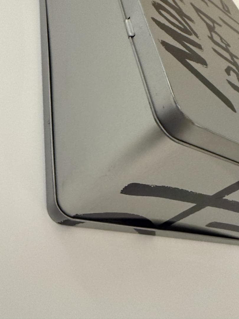 コムデギャルソン 青山限定 希少 メッセージ トランク　大 ブリキ