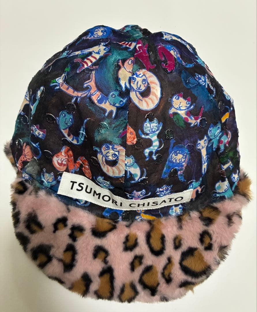 帽子 TSUMORI CHISATO ANIMAL FUR CAP