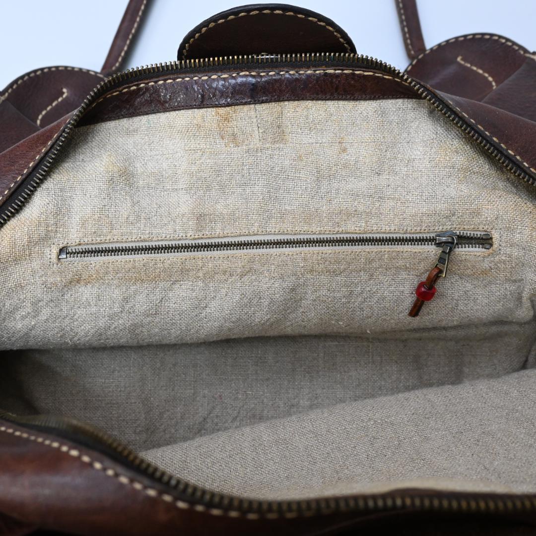 47976★年 アンリークイール ショルダーバッグ ベジタブルタンニン 牛革