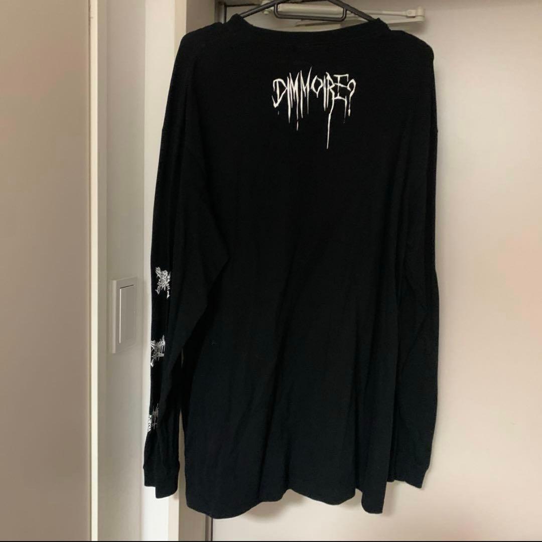 DimMoire ディムモアール Messy Bones ロンT　黒