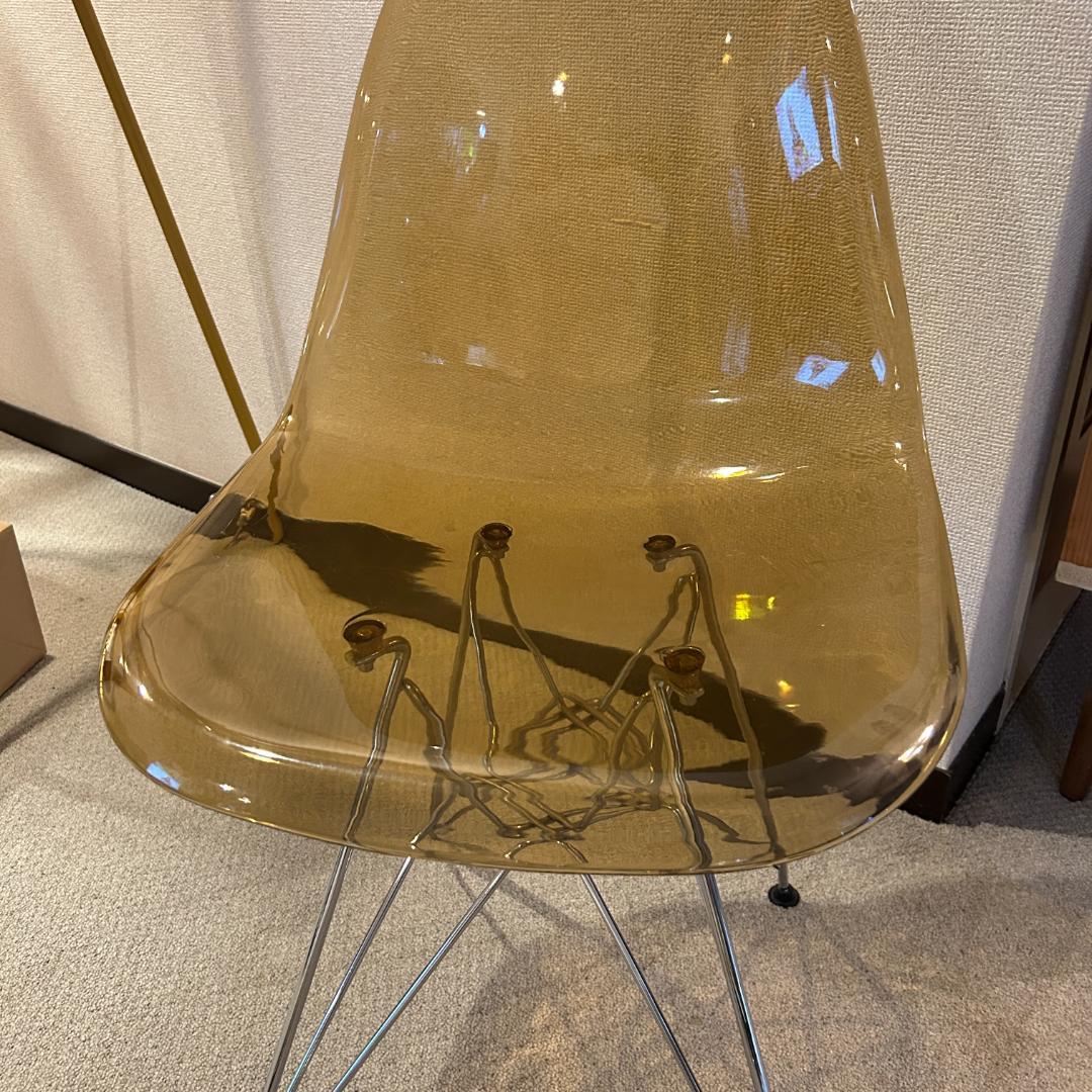 イームズチェア　リプロダクト　透明　デザイナーズ