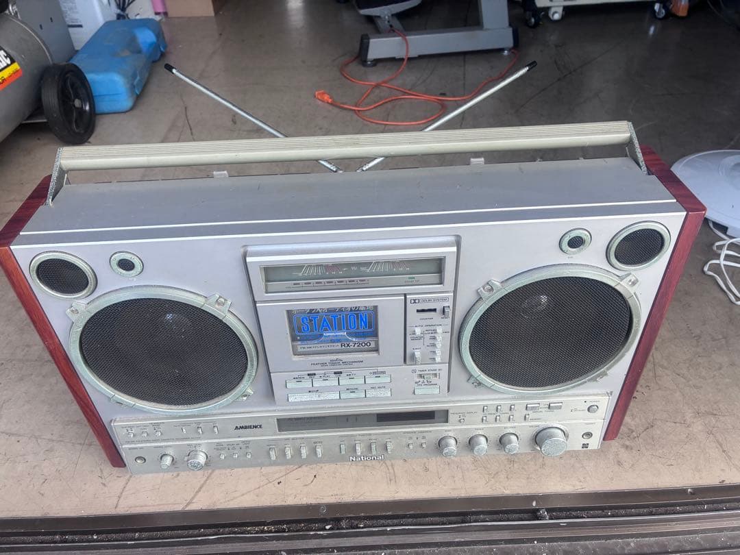Nationalナショナル ラジカセ RX-7200