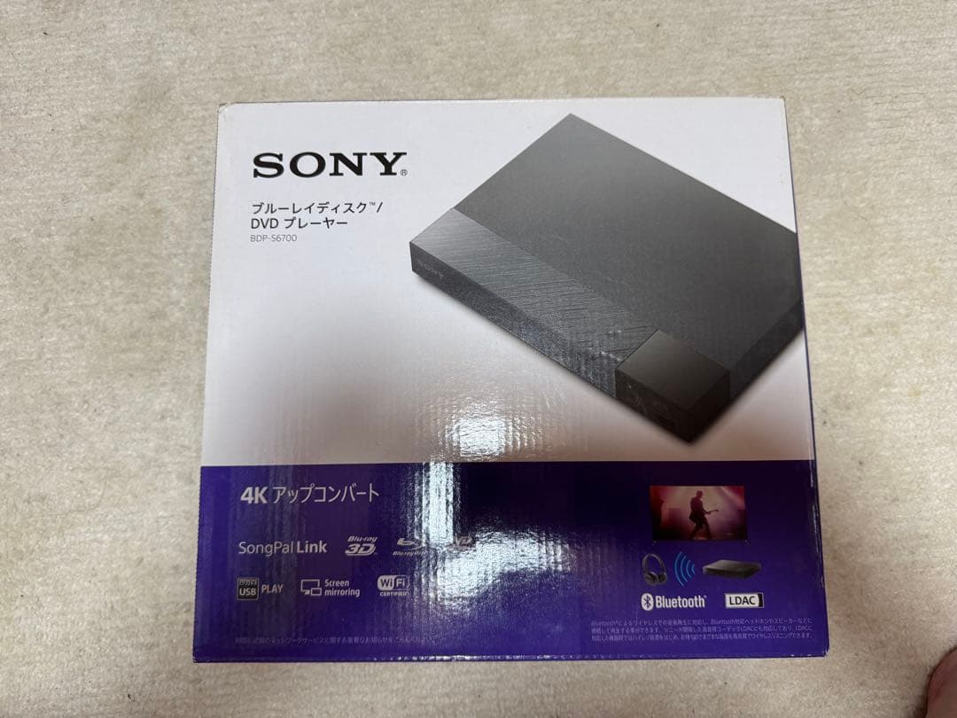 【タヌキチ】SONY BDP-S6700 4Kアップコンバート DVD