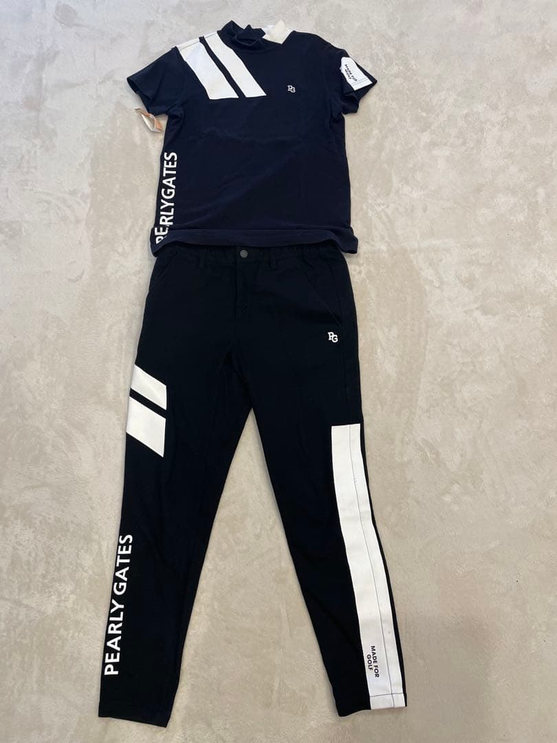 パーリーゲイツ　セットアップ　トップスサイズ2パンツ1 本日12時まで出品