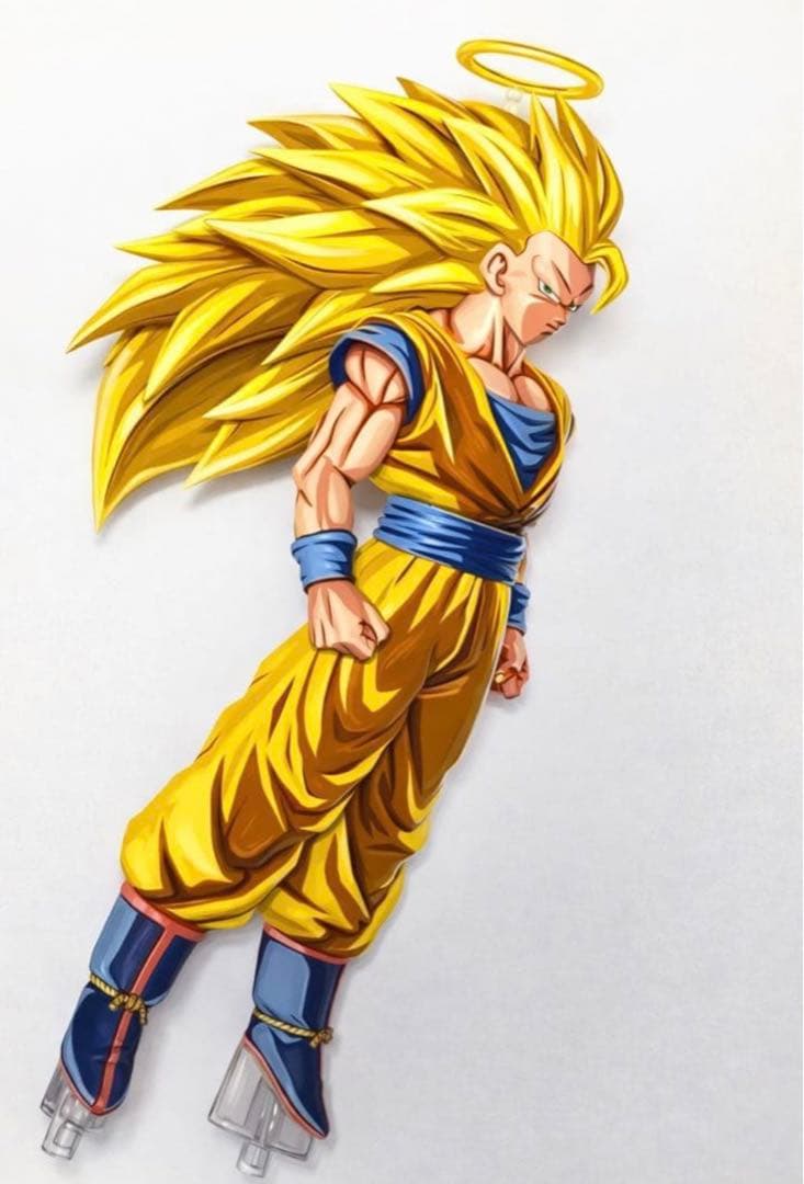 ドラゴンボール リペイント　スーパーサイヤ人3孫悟空