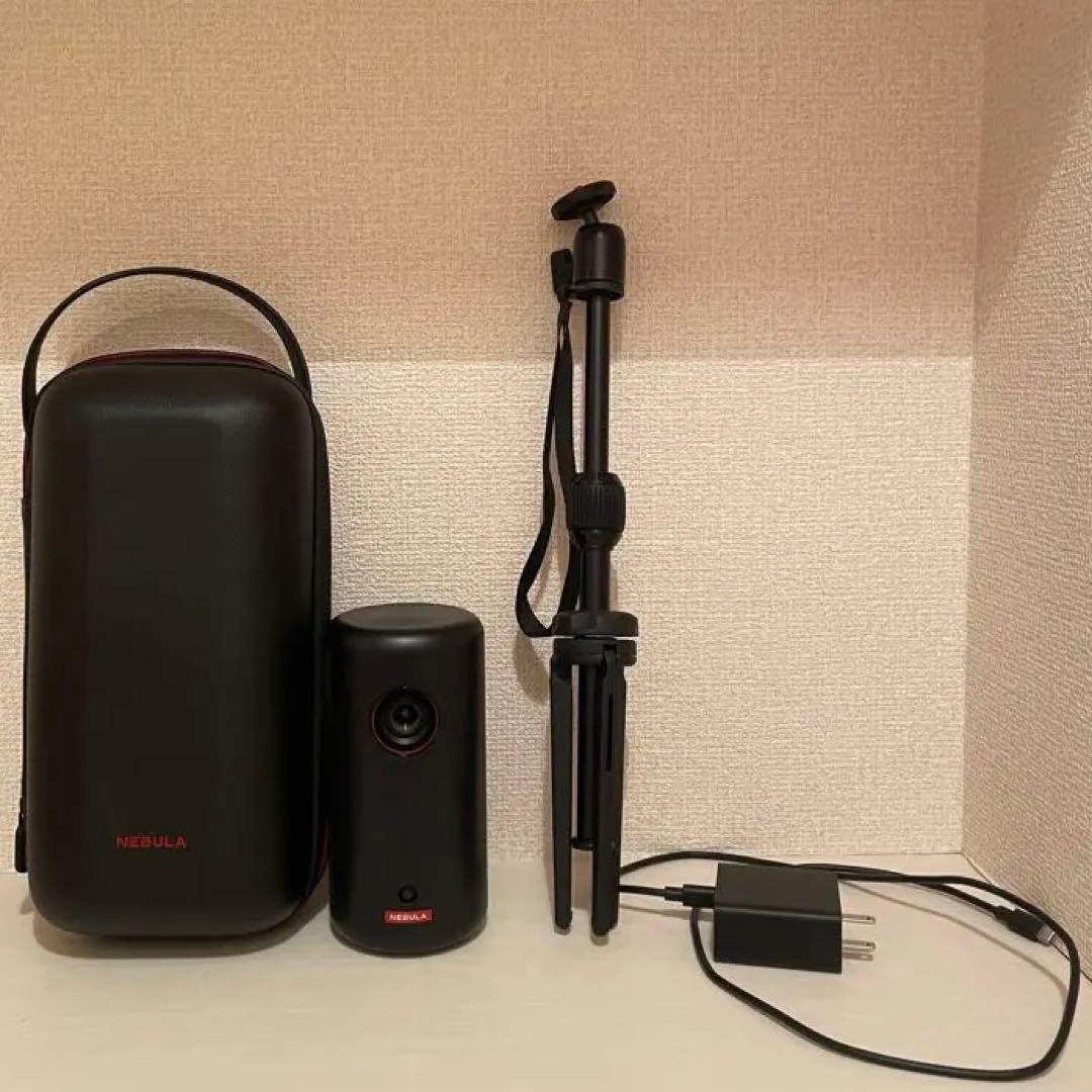 Anker nebula capsel 3 プロジェクター本体➕ケース➕三脚➕箱