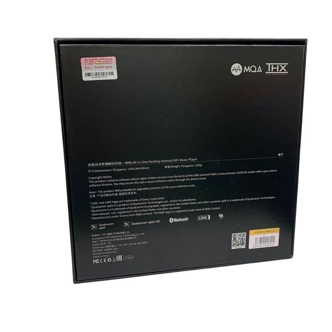 I15368 FiiO R7 デジタルオーディオプレーヤー 現状扱い品