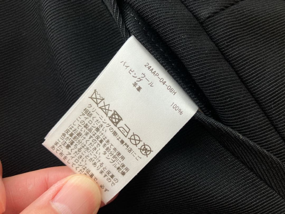 A PRESSE　covert cloth trousers