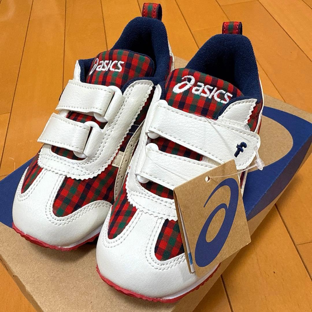 【新品】ファミリア　アシックス　スニーカー　16.5