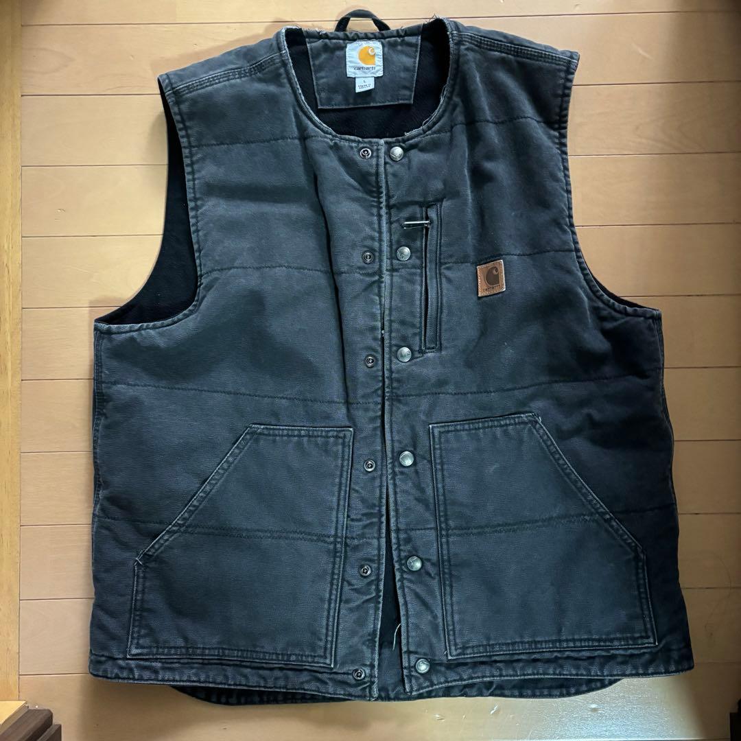 カーハート　デニムベスト