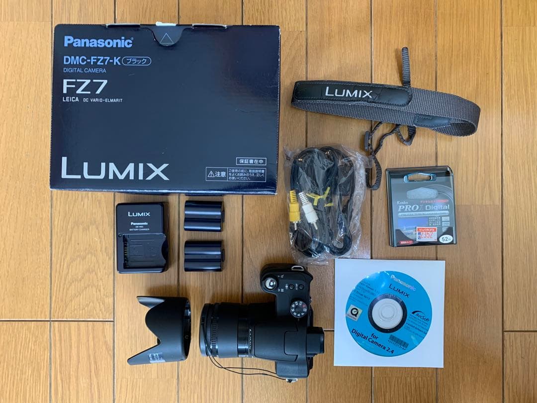 Panasonic DMC-FZ7 デジタルカメラ　プロテクターフィルター付