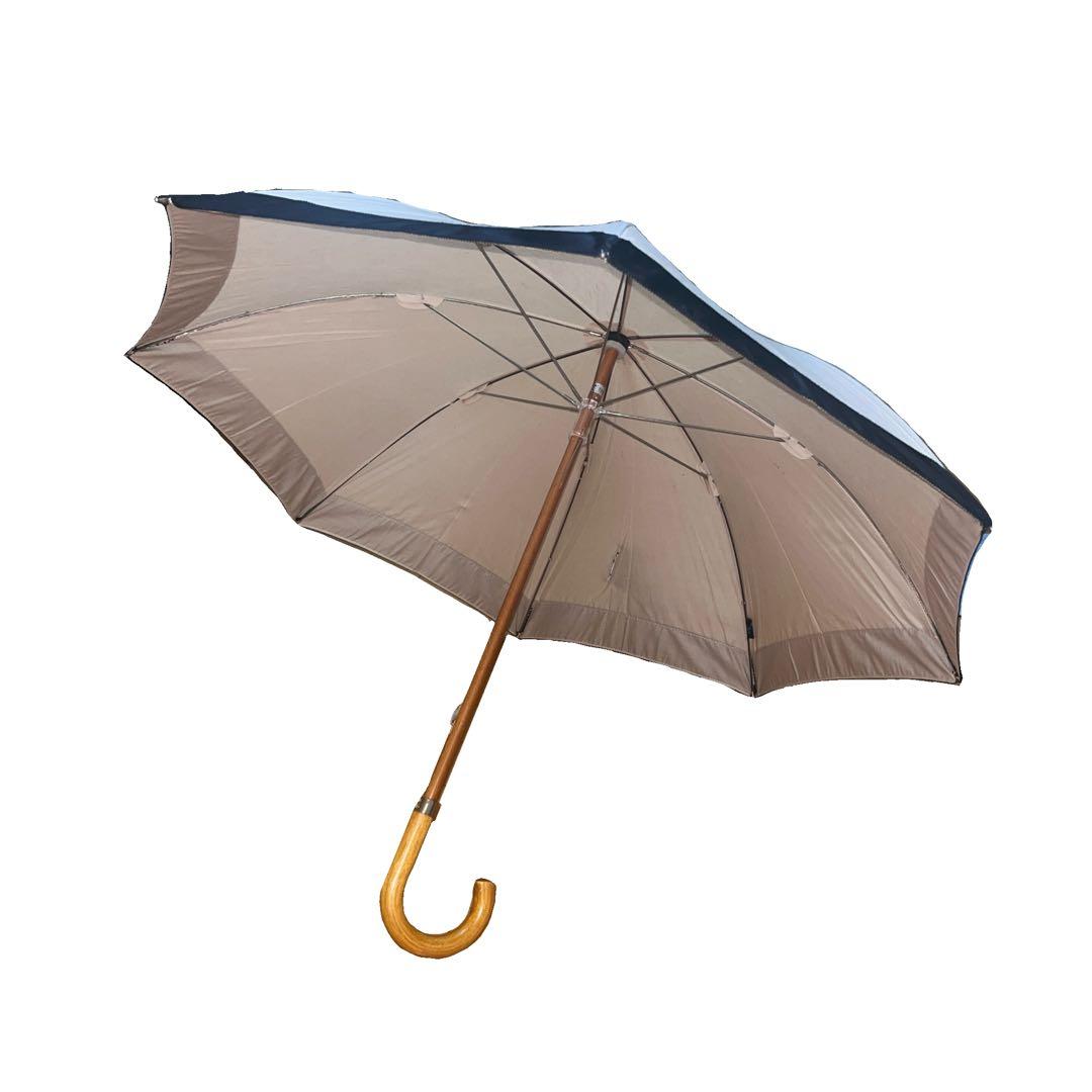 Athena New York アシーナニューヨーク 日傘　ベージュネイビー
