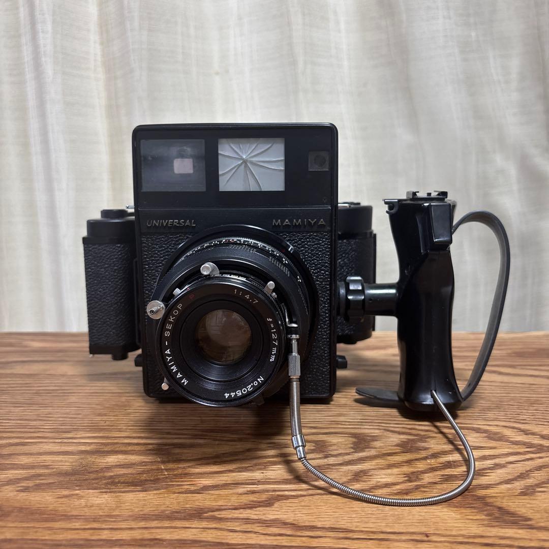 【値下げ交渉可】Mamiyaマミヤ　ユニバーサルプレス　レンズ付き