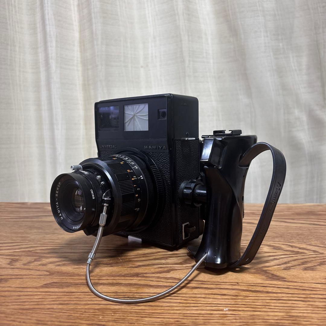 【値下げ交渉可】Mamiyaマミヤ　ユニバーサルプレス　レンズ付き