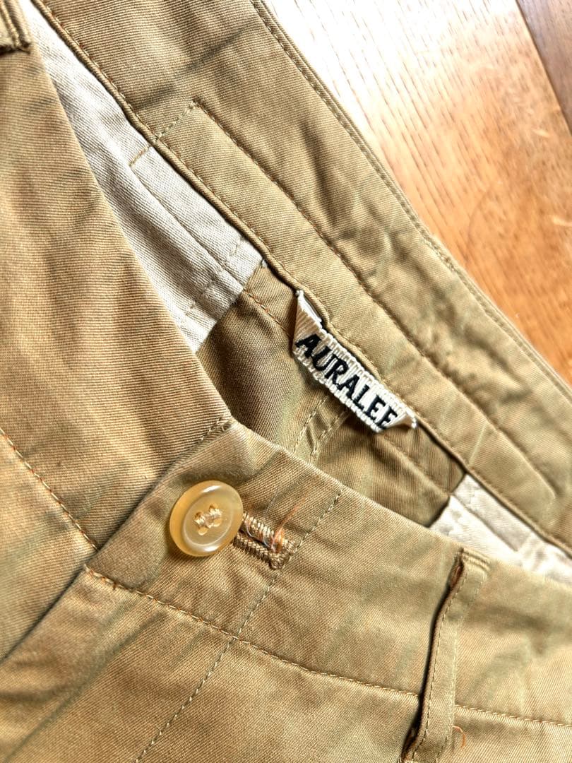 こここ　AURALEE オーラリー パンツ