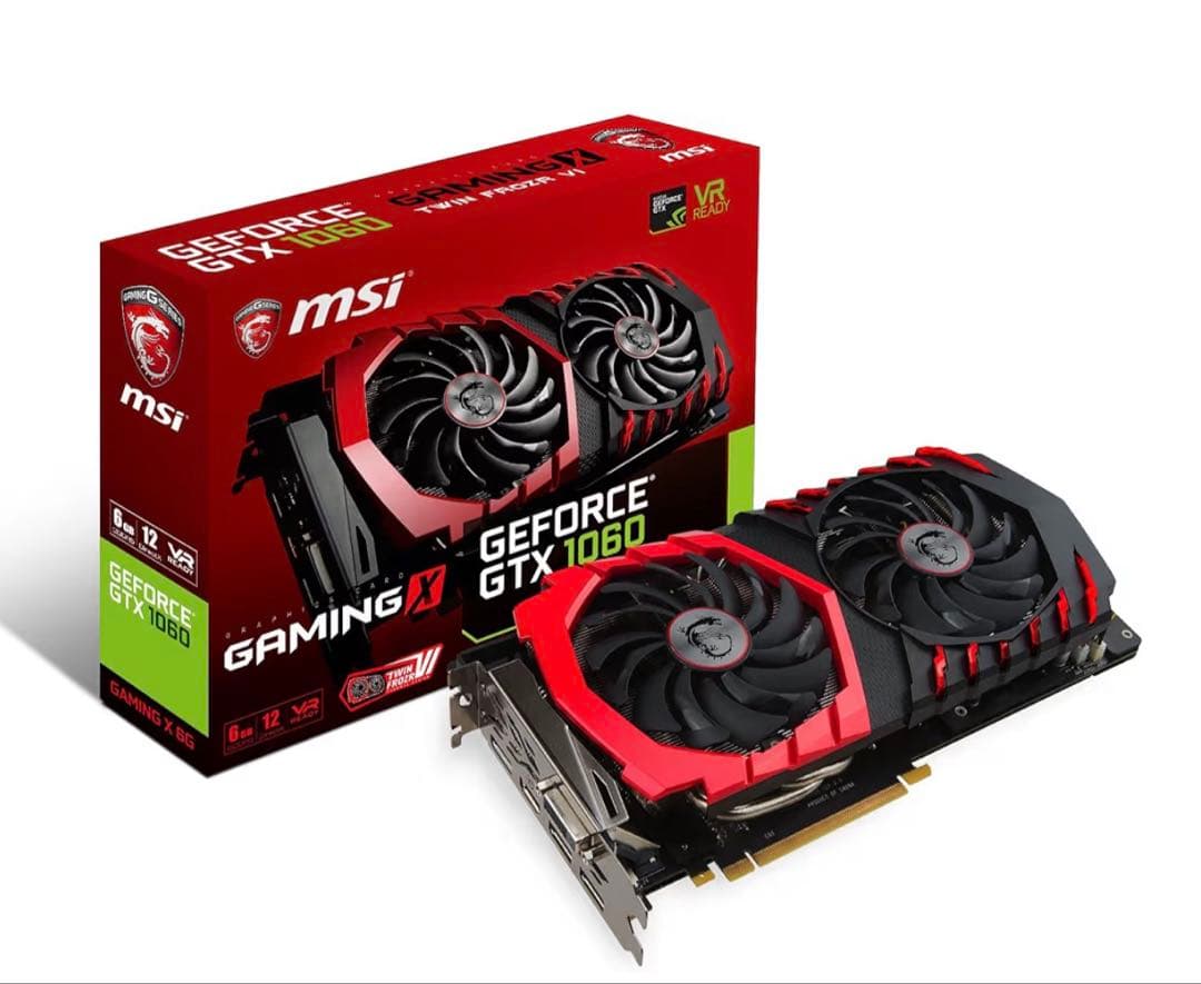 MSI GeForce GTX 1060GAMING X 6Gグラフィックボード