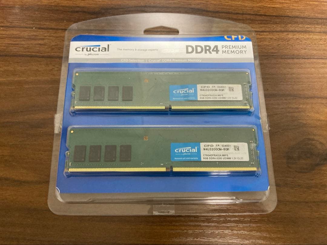 A*i様 CFD W4U3200CM-8GR(DDR4 PC4-25600 8G