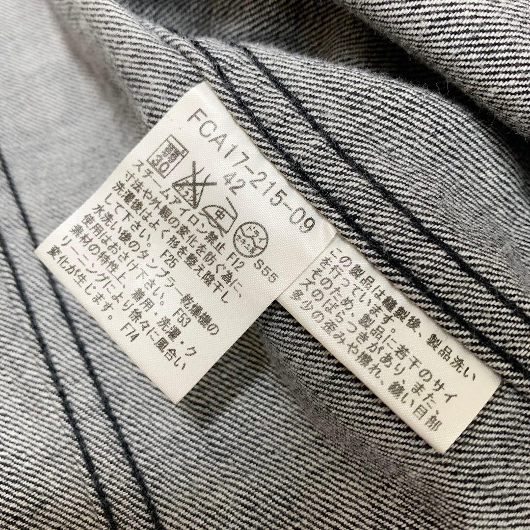 【美品　極希少XL！】バーバリーロンドン　デニムジャケット　ノバチェック　灰色