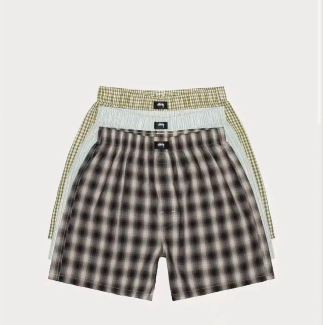 STUSSY BOXER SHORTS 3 PACK（2p）Sサイズ
