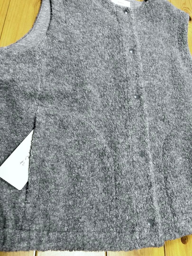 kagure 尾州ウールボアベスト　かぐれ　日本製