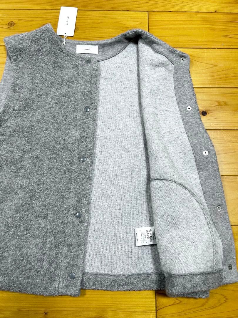 kagure 尾州ウールボアベスト　かぐれ　日本製