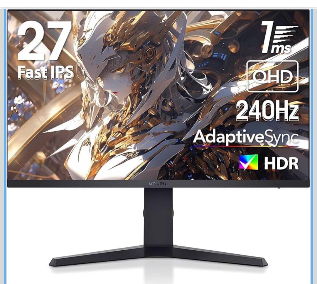 KOORUI MG27H3Q ゲーミングモニター